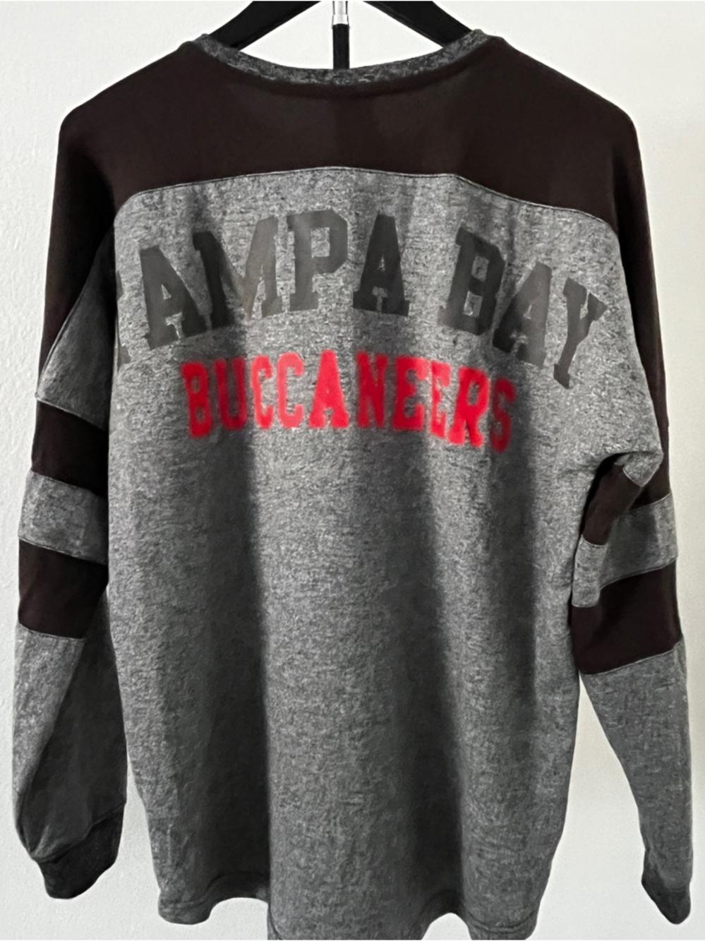 🏴☠️ Women's Tampa Bay Buccaneers Spirit Jersey Style Top | NFL Team Apparel